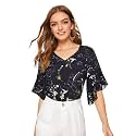 Women39s Floral Regular Fit Top