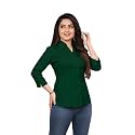 Women39s Formal Collared Shirt Solid Office
