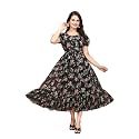 Women39s Georgette Dresses Floral Printed One Piece