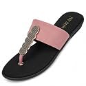 Women39s and Girls Synthetic Flat Slippers Comfortable