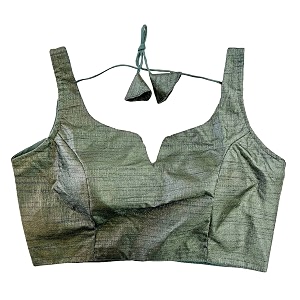 Womens Heavy Phantom Silk Bollywood Style Sleeveless
