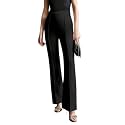 Women39s High-Rise Straight Leg Trousers Relaxed Fit