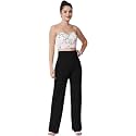 Women39s High-Rise Straight Leg Trousers Relaxed Fit
