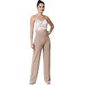Women39s High-Rise Straight Leg Trousers Relaxed Fit