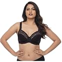 Women39s High-Support Lace Bra Non-Padded Unlined Full