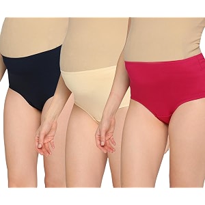 Womens High Waist Soft Comfy Cotton