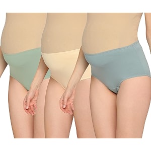 Womens High Waist Soft Comfy Cotton