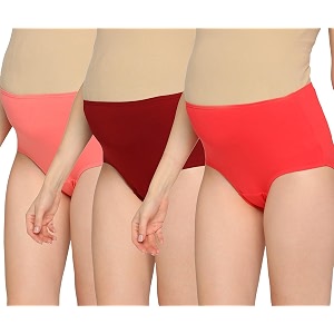 Womens High Waist Soft Comfy Cotton