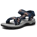 Women's Hiking Sport Sandals Water Outdoor Athletic Shoes With Arch Support Adjustable Velcro Beach Shoes