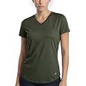 Women's Instant Cooling V Neck Shirt, UPF 50+ Sun Protection