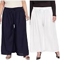 Women39s Jumbo Combo Palazzo Extra Wide