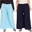 Women39s Jumbo Combo Palazzo Extra Wide