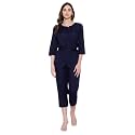Women39s Knee Length Full sleeves jumpsuit multicolor