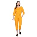 Women39s Knee Length Full sleeves jumpsuit multicolor