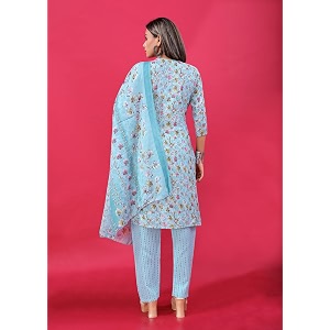 Womens Kurta and Pant Set Cotton