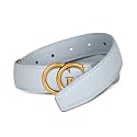 Women's Leather Belt with Buckle - Ideal for Dresses, Jeans, and Coats