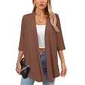 Women39s Lightweight Open Front Cardigans Casual Soft