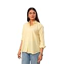 Women39s Linen Blend Shirt Casual Collared