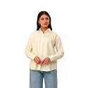 Women39s Linen Blend Shirt Casual Collared