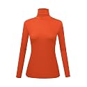 Women's Long Sleeve Turtleneck Shirts Slim Fitted Lightweight Base Layer Casual Tops