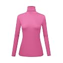 Women's Long Sleeve Turtleneck Shirts Slim Fitted Lightweight Base Layer Casual Tops