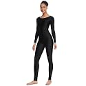 Women's Long Sleeve Unitard Dance Costume Spandex Full Body Suits