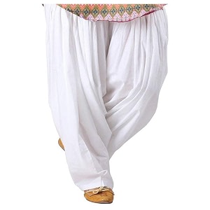 Womens Loose fit Cotton semi Patiyala Salwar