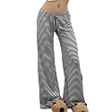 Women's Lounge Pants Plaid Teen Clothes Comfy Baggy Trendy Cute Soft Waist Drawstring with Pockets