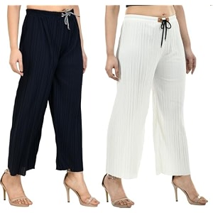 Womens Lycra Palazzo - Stretchable Comfortable