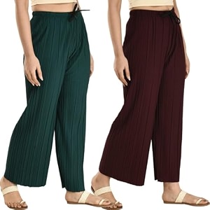 Womens Lycra Palazzo - Stretchable Comfortable