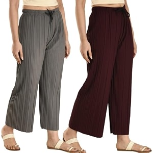 Womens Lycra Palazzo - Stretchable Comfortable