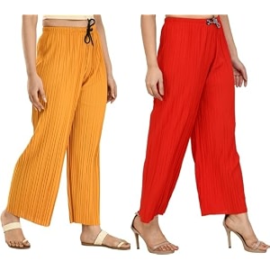 Womens Lycra Palazzo - Stretchable Comfortable