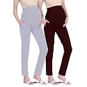 Women39s Maternity Leggings with Pockets Comfortable