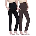 Women39s Maternity Leggings with Pockets Comfortable