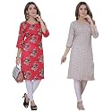 Women39s Multicolor Crepe KurtaPack of 2 KurtaKurta