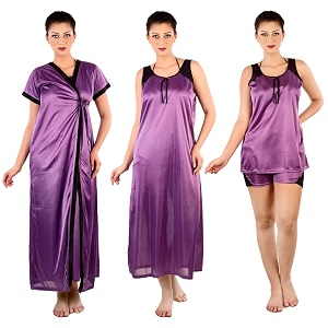 Womens Nightwear Nightdress NightyRobe with Top