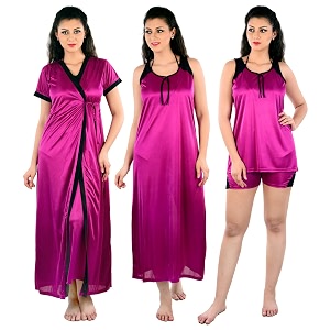 Womens Nightwear Nightdress NightyRobe with Top