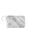 Performance Twill Zip Id Case Wallet, Cloud Gray Paisley