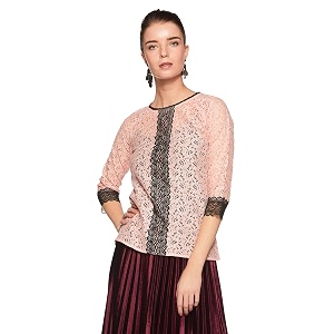 Womens Plain Regular fit Top