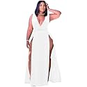 Women39s Plus Size Maxi Wrap Dress Sleeveless