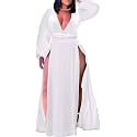 Women39s Plus Size Maxi Wrap Dress Sleeveless