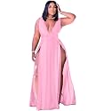 Women39s Plus Size Maxi Wrap Dress Sleeveless