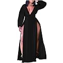 Women39s Plus Size Maxi Wrap Dress Sleeveless