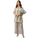 Women39s Poly Rayon Co-Ord Set Kurta with