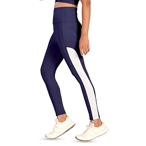 Womens Polyester Blend Yoga Pants with High