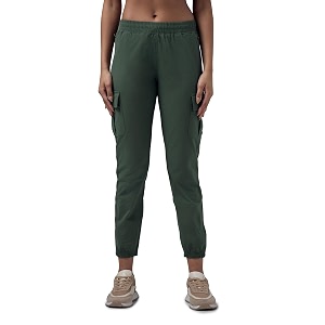 Womens Polyester Regular Fit 4 Pocket Solid