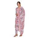 Women39s Printed Straight Kurta with Pant amp