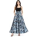 Women39s Printed Viscose Crepe Flared Palazzo Pants