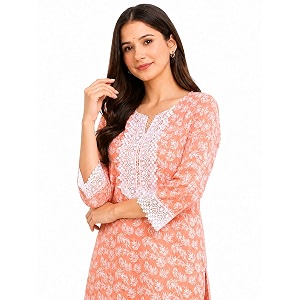 Womens Pure Cotton Regular Fit Floral Printed