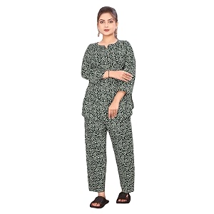Womens Pure Cotton Top and Pyjama Set